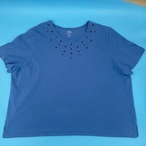 Liz & Me Studded T-Shirt